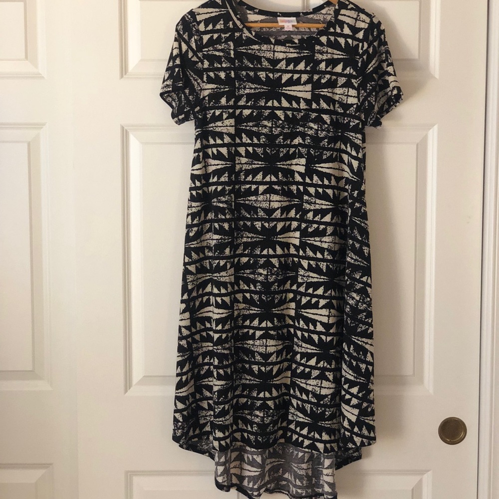 Lularoe Carly tribal print dress